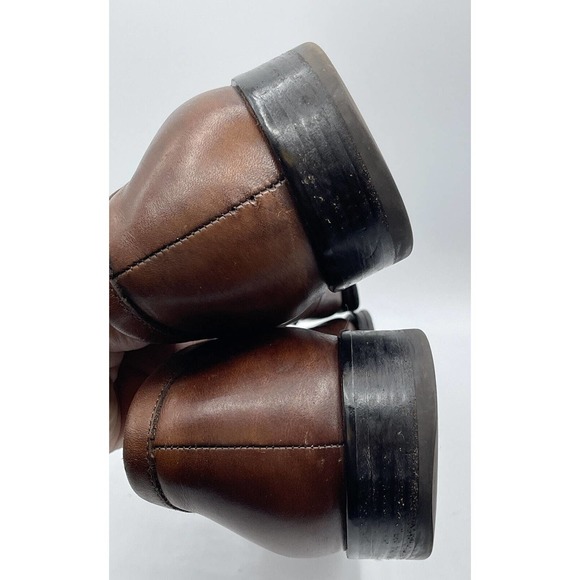 Johnston & Murphy Brown Leather Moc-Toe Tassel Slip On Loafer Men's 9 M 15-0746 - Picture 10 of 10